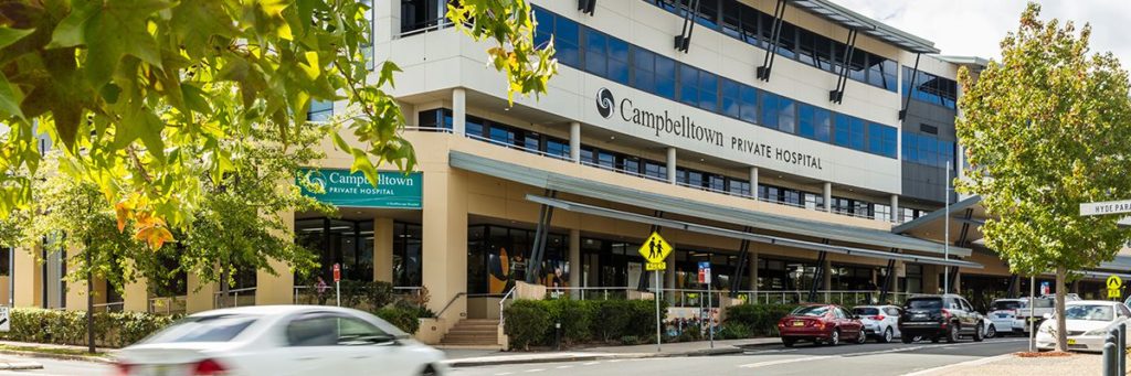Plastic Surgery Clinic Contact - 
Campbelltown Private Hospital - Dr Michael Kernohan's Rooms - Sydney.