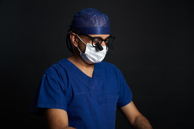 Dr Varun Harish Specialist Plastic Surgeon in Sydney - in Theatre