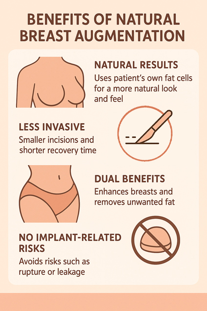 Benefits of Natural Breast Augmentation by Dr Michael Kernohan Benefits of Natural Breast Augmentation by Dr Michael Kernohan