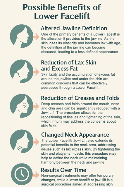 Possible Benefits of Lower Facelift by Dr Michael Kernohan