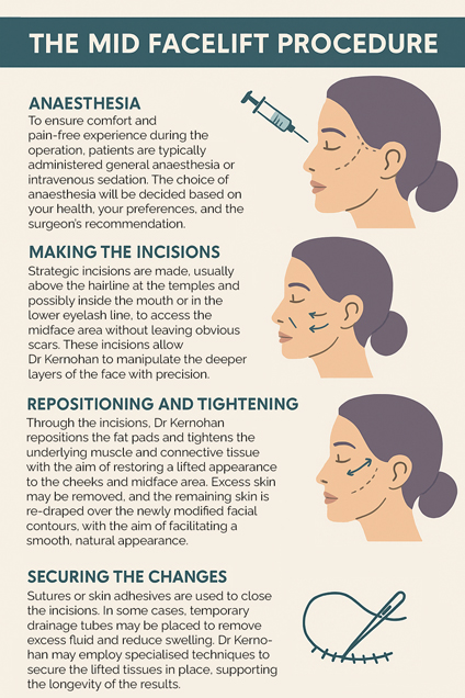 The Mid Facelift Procedure by Dr Michael Kernohan