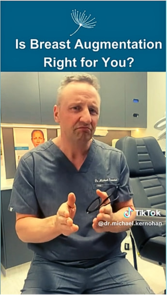 Is Breast Augmentation Tight For You Image for Youtube Video - Dr Kernohan image