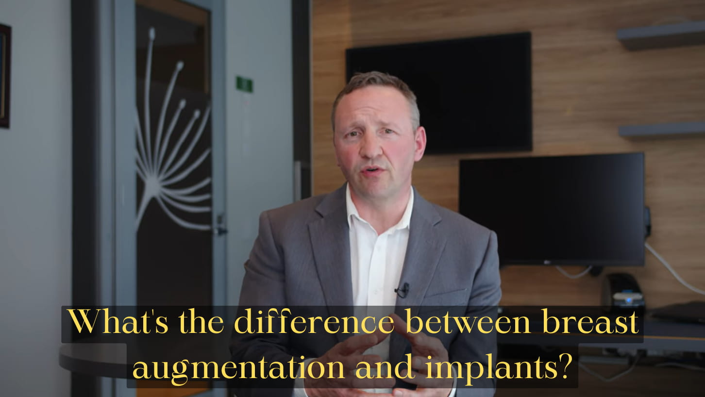 Augmentation vs Implant Image for Youtube Video - Dr Kernohan image