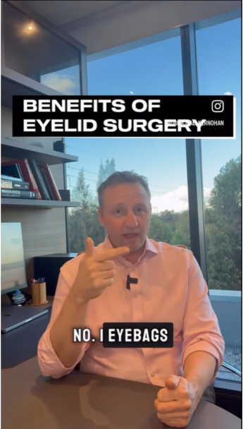 Eyelid Surgery Image for Youtube Video - Dr Kernohan image
