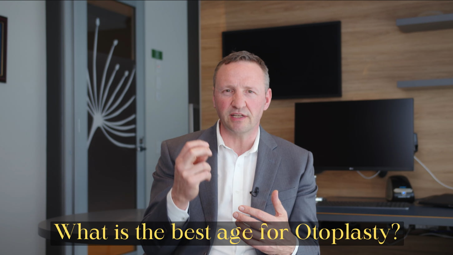 Best age for otoplasty Image for Youtube Video - Dr Kernohan image