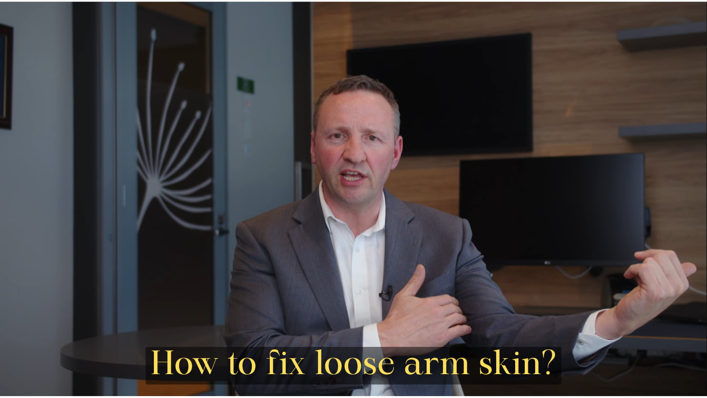 Fix loose arm skin Image for Youtube Video - Dr Kernohan image