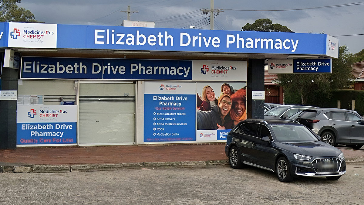 Elizabeth Drive Pharmacy Image snipped from google map