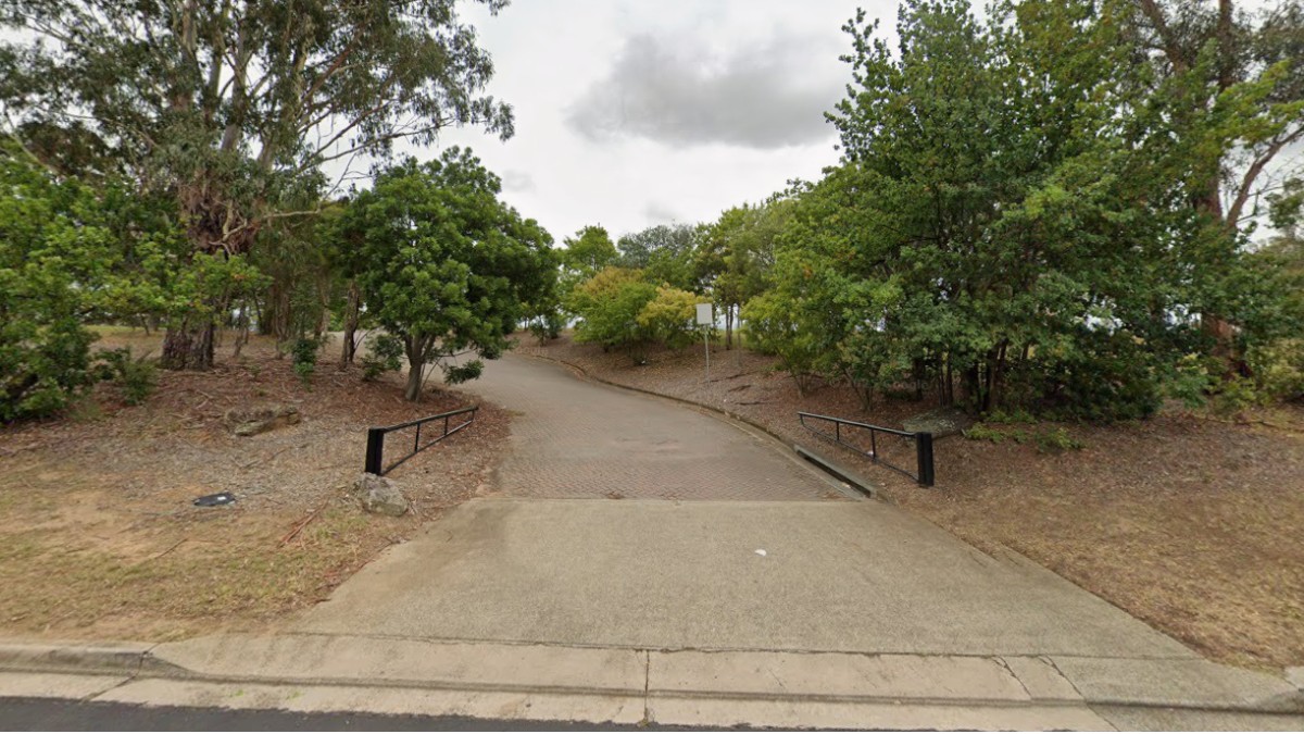 Centenary Park image snipped from google maps - Location page image