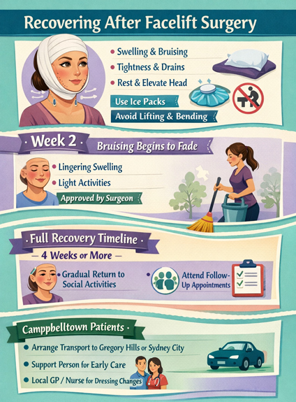 Facelift Campbelltown by Dr Michael Kernohan