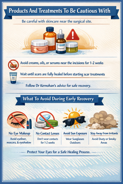 How To Reduce Swelling And Bruising After Eyelid Surgery (Blepharoplasty) by Dr Michael Kernohan