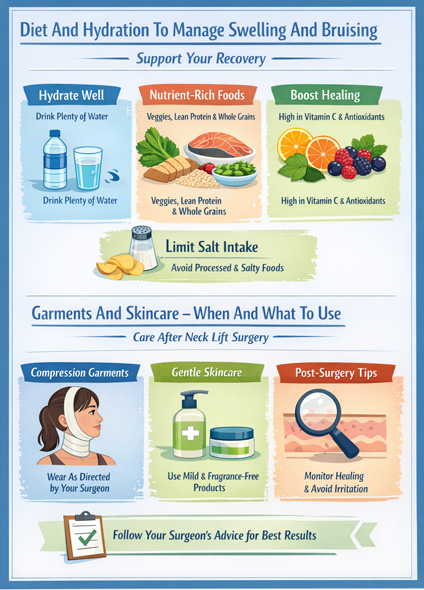 How To Reduce Swelling And Bruising After Neck Lift by Dr Michael Kernohan