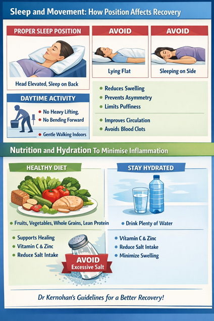 How To Reduce Swelling And Bruising After a Facelift by Dr Michael Kernohan