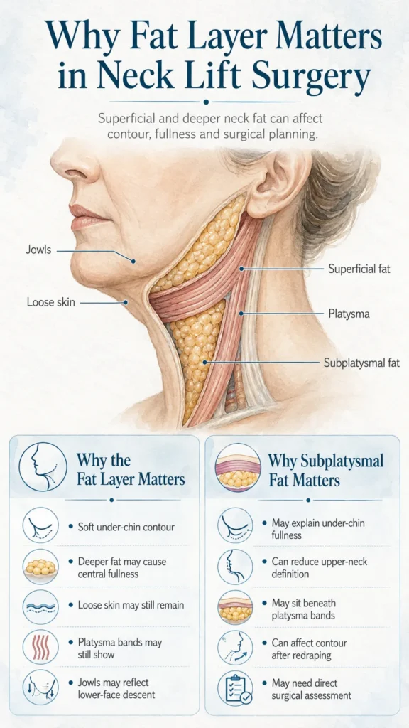 Why Fat Layer Matters in Neck Lift Surgery
