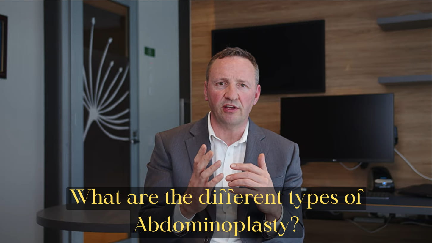 Types of Abdominoplasty Image for Youtube Video - Dr Kernohan image